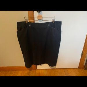 Navy pencil skirt from Lane Bryant- size 24